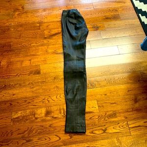 Leather black pants NWT never wore before